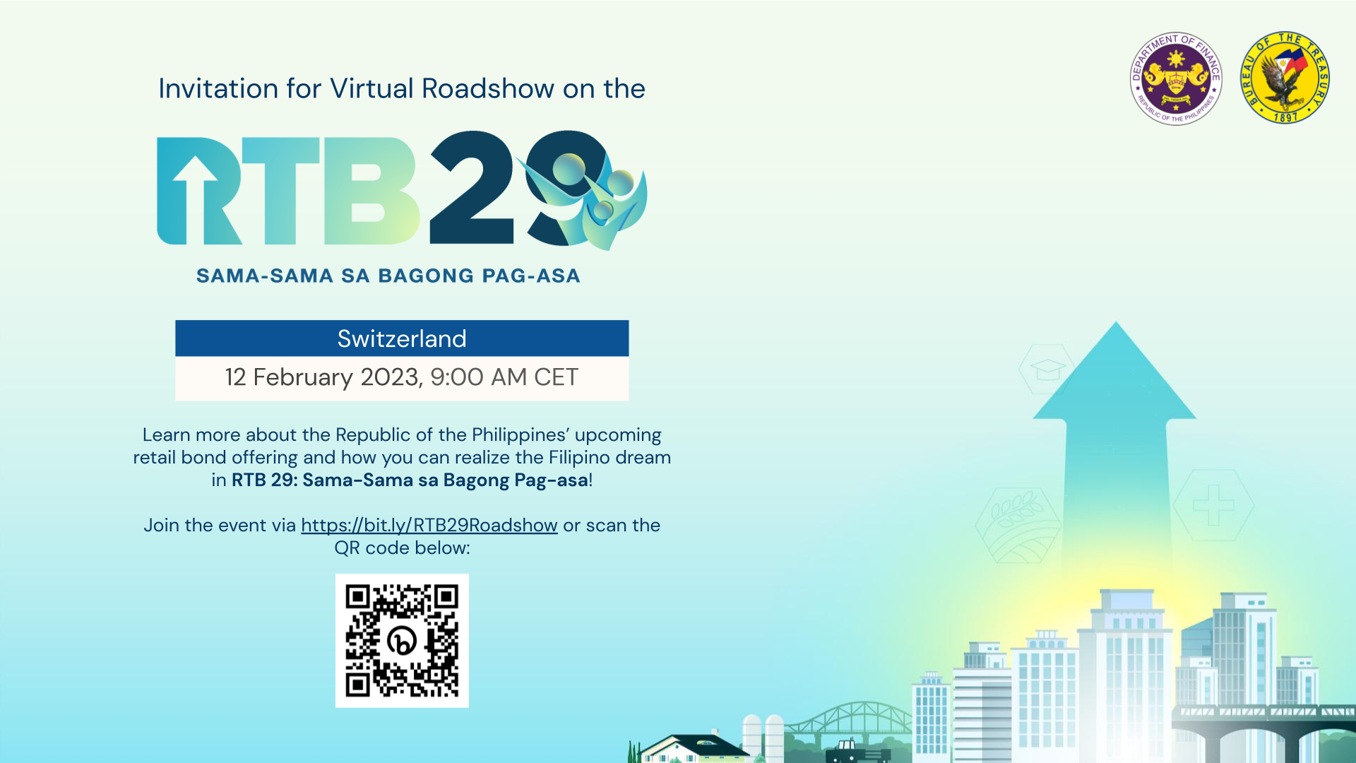 RTB 29 Virtual Roadshow Invite Switzerland